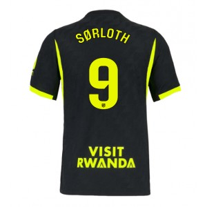 Atletico Madrid Alexander Sorloth #9 Jalkapallovaatteet Vieraspaita 2026-27 Lyhythihainen